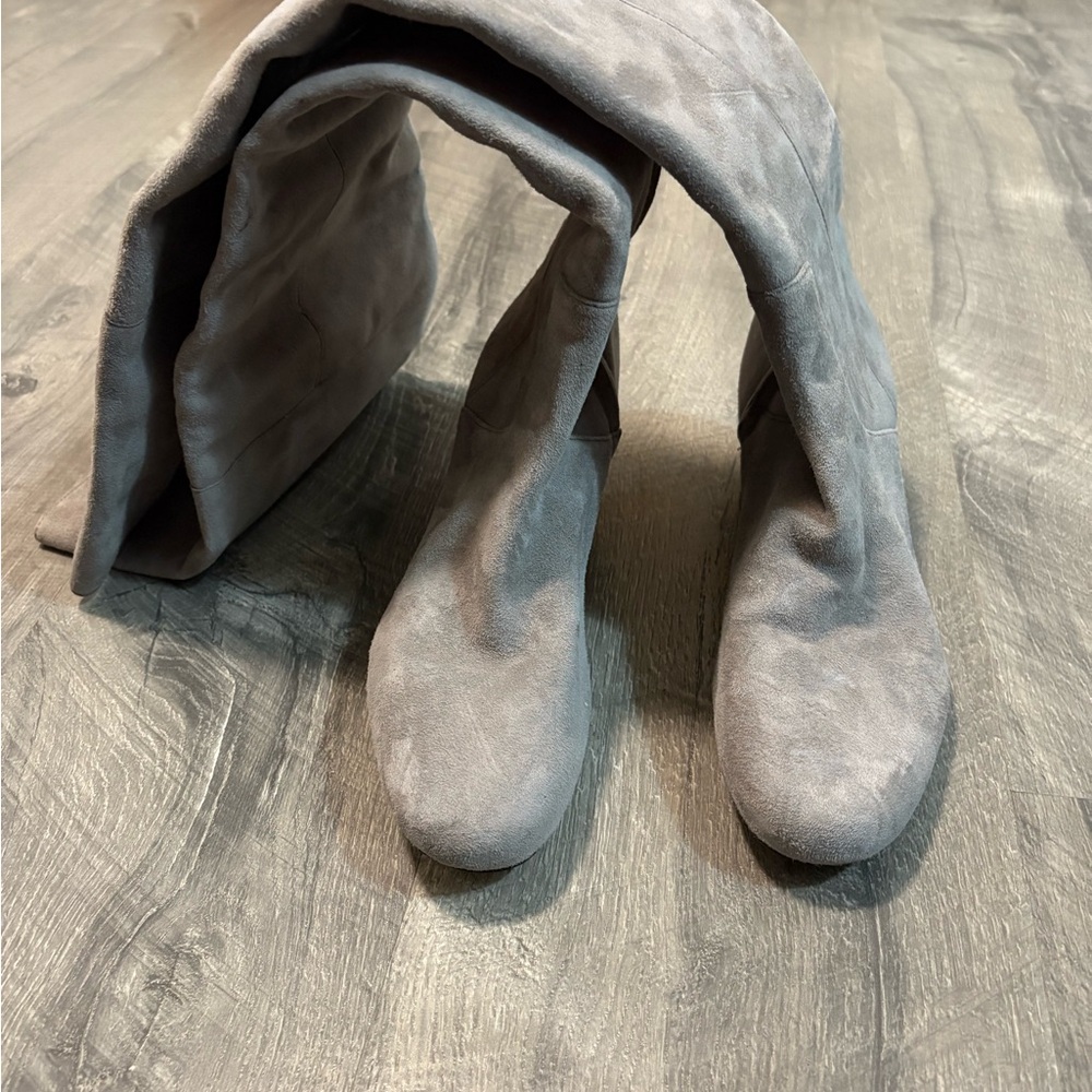 Sam Edelman Gray Over the Knee Boots